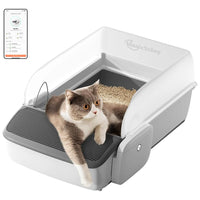 Automatic Smart Litter Box, Self-Cleaning Cat Litter Box.